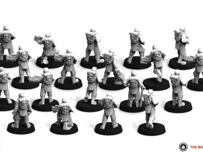 Jade Coalition - Scout Infantry 3D print model