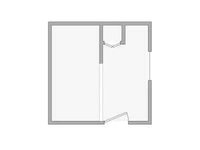 Simple Interior Sketch - 101-250 SF - Xactimate - Matterport 3D model