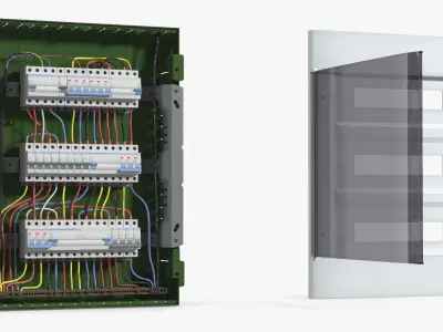  Flush Mount Distribution Board 