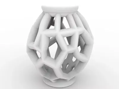 Voronoi Lantern 3D Print Model 3D print model