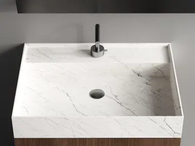 Arbi Arredobagno Code Riga 03 Vanity Unit Set 3 Low-poly 3D model