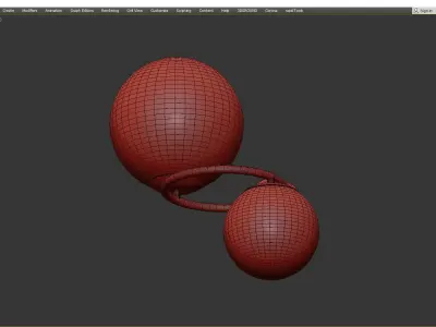 POLDI WALL Low-poly 3D model