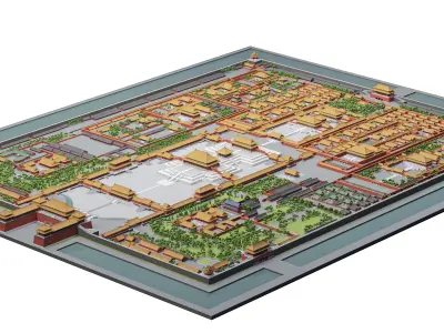 Forbidden City 3D model