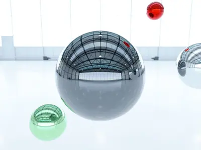 HDRI - Airplane Hangar Interior 7 Texture