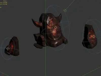 Not Zhoushan - Volcano - Stone 03 3D model