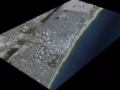 Lome - Togo 3D model