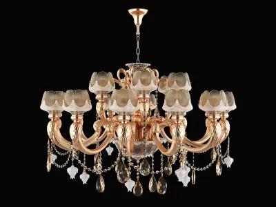 696182 Esserco Osgona Chandelier 3D model
