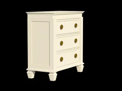 amu dresser 3D model