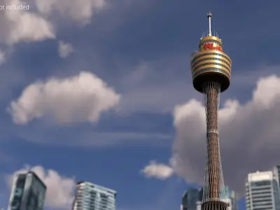  Sydney Tower Eye Skyscraper with Observation Deck 