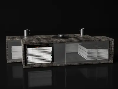 Coffee Table - High Quality Furniture 11 Free 3D model