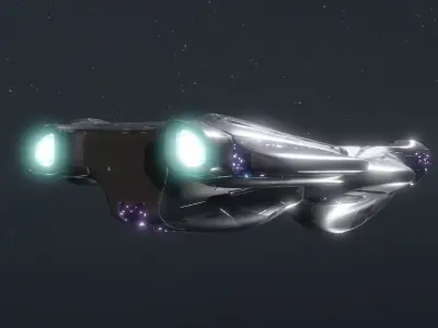 Mothership - Capitalship 3D model