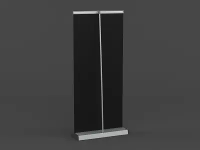 Roller Banner 3D model