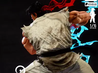 RYU STREET FIGHTER 3D print model