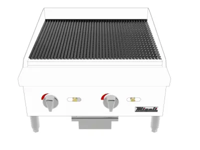  Wide Radiant Broiler 24 in  3D model