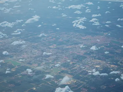 Puyang China City Landscape 3D Model 3D model