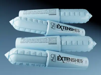 Maskara 3D Photography Preset Template 3D model