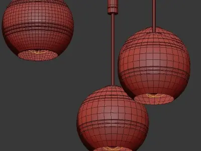 Tech Lighting Sedona Single Chandelier 3D model