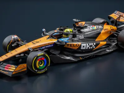  McLaren MCL39 F1 2025 Formula 1 Race Car 