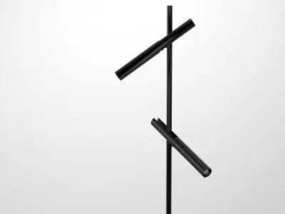 Esprit Double Floor Lamp 3D model