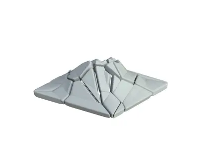 Sci Fi Object No 5792 Low Poly Texture