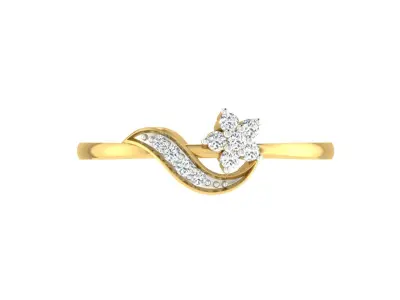 Women Ring  Render 3dm STL OBJ FBX Details 3D print model 289