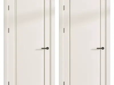 Classic interior doors from Profdoors 3D model