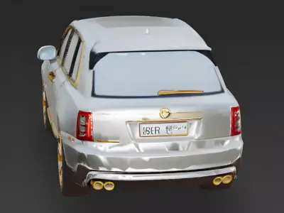 The Sovereign Executive SUV 3D Model Low-poly 3D model