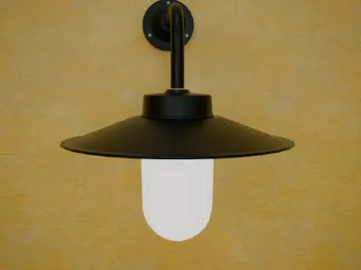 Barn Lamp 3D model