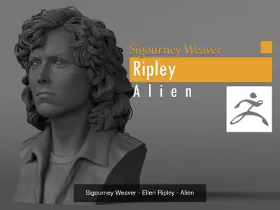 Alien 1979 - Nostromo crew 3D Model Pack