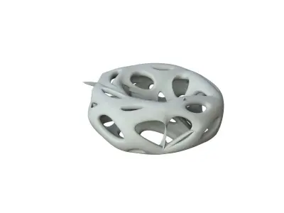 SciFi Cube Object No 18331 Low Poly Shape Texture