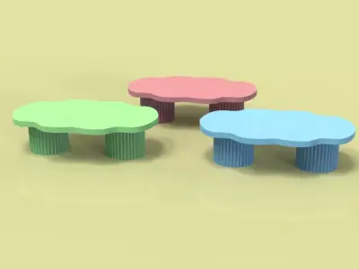 Tables For Kids 3D print model