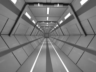 Tunnel 3D model