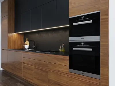 Kitchen LEICHT 3D model