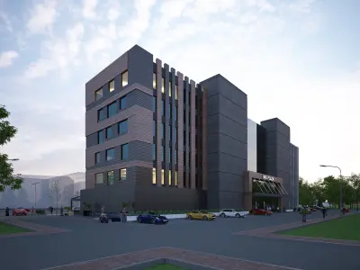 VRAY FOR C4D 3D MODEL SCENE AND MANY OBJECTS 3D model