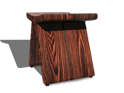 Flip V Stool 3D model