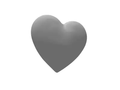 Valentines Heart Free 3D print model