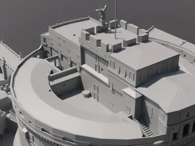 Castel Sant Angelo 3D model