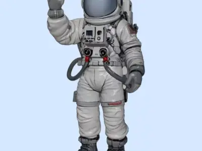 Astronaut 3D print model