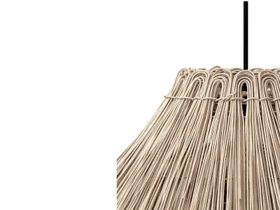 Rattan Lamp Kathu Manyoya ILUZZIA wild 3D model