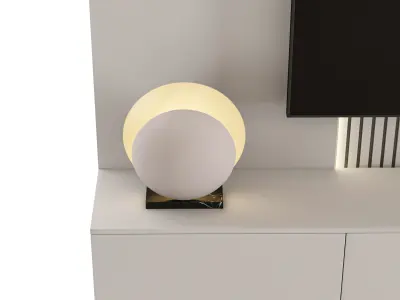 Bedroom Furniture Composition 15 3D model