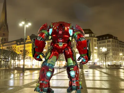 Iron man Hulkbuster  3D model