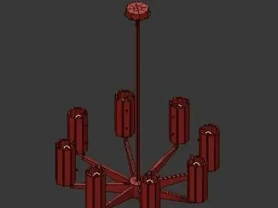 VENDOME ROUND CHANDELIE 3D model