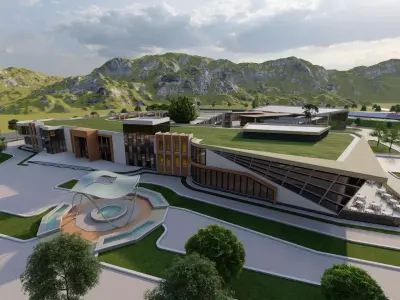 School-University High School 3D model