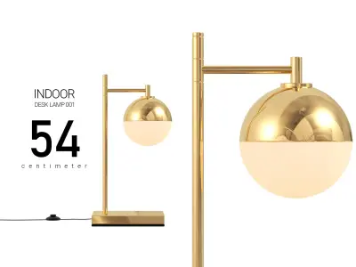 Post Modern Desk Lamp 3D model