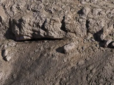  Big Cliff Terrain Scanned StemCell 