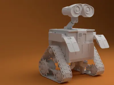 Wall-E wall e robot 3D model