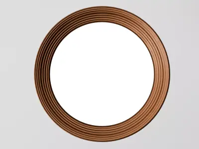 Modern Circular Ceiling Light 3D model