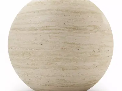 Classic Light Travertine Texture