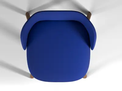 Mikado Chair Inspiration Vitra 3D model