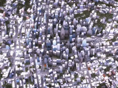 Big City 52 3D model